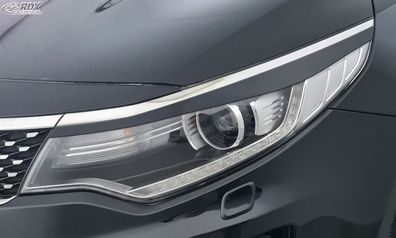 RDX Scheinwerferblenden für KIA Optima (JF / 2015 + ) Böser Blick