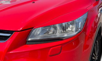 RDX Scheinwerferblenden für FORD Kuga 2 (DM2 / 2012 + ) Böser Blick