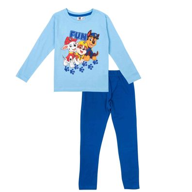 Paw Patrol Pyjamas – Bequemer Schlafanzug aus 100% Baumwolle für Kinder