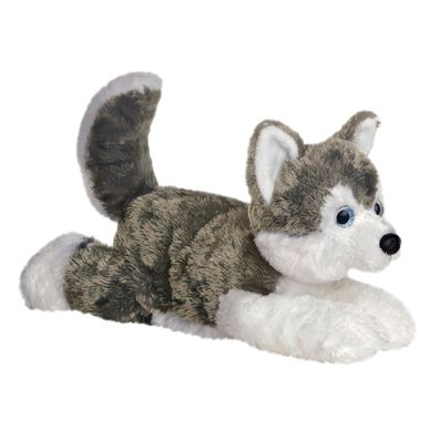 Aurora World 31453 - Plüschtier - Flopsie - Husky Shadow, 12 Zoll / 30.5 cm