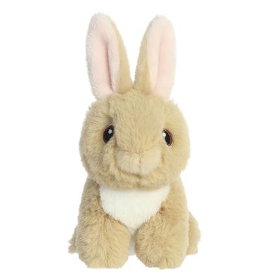 Aurora World Aurora, 35074, Eco Nation Mini Tan Hase, 13cm, Plüsch, Braun