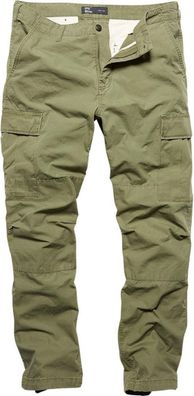 Vintage Industries Militär Cargohose Tyrone Bdu Pants Olive Drab