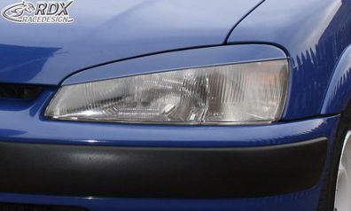RDX Scheinwerferblenden für Peugeot 106 Phase 2 / Facelift 1996+ Böser Blick