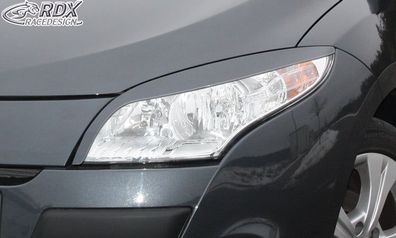 RDX Scheinwerferblenden für Renault Megane 3 2008-2013 Böser Blick