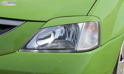 RDX Scheinwerferblenden für DACIA Logan -2008 Böser Blick