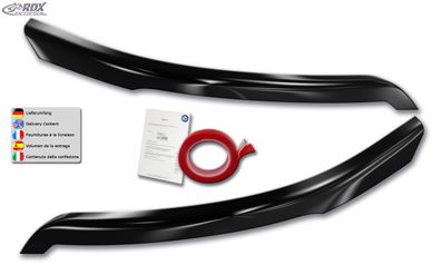 RDX Scheinwerferblenden für FORD Transit (2014-heute) für Xenon- und schwarze Halogen
