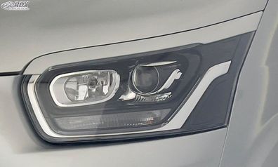 RDX Scheinwerferblenden für FORD Transit (2014-heute) für Xenon- und schwarze Halogen