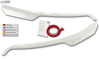 RDX Scheinwerferblenden für FORD Transit (2014-heute) für silberne Halogen-Scheinwerf