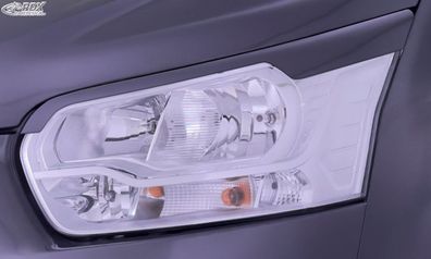 RDX Scheinwerferblenden für FORD Transit (2014-heute) für silberne Halogen-Scheinwerf