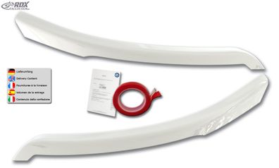 RDX Scheinwerferblenden für FORD Transit (2014-heute) für Xenon- und schwarze Halogen