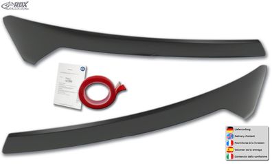RDX Scheinwerferblenden für FORD Transit Courier & Tourneo Courier (N1P / N3P | 2024