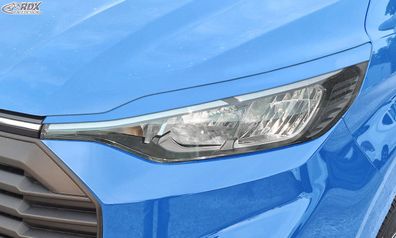 RDX Scheinwerferblenden für FORD Transit Custom & Tourneo Custom (für Halogen, 2023-h