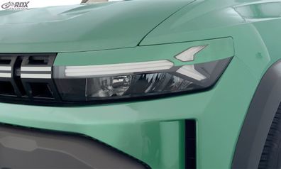 RDX Scheinwerferblenden für DACIA Duster III DJF (Mod. 2024-heute) & Bigster DJF (Mod