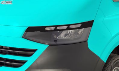 RDX Scheinwerferblenden für VW Transporter / Caravelle / Kombi (2025-heute) schwarz g