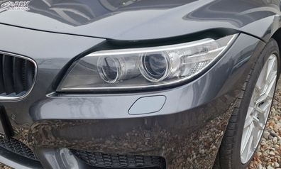 RDX Scheinwerferblenden für BMW Z4 E89 Facelift 2013-2016 (auch 2009-2013) schwarz gl