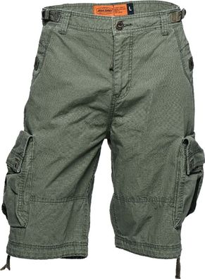 WCC West Coast Choppers Cargo Short Caine Ripstop Olive Green
