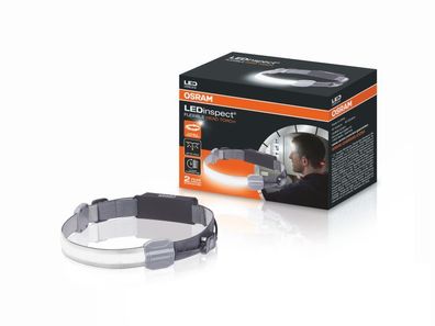 LEDinspect® Flexible HEAD TORCH 1St. OSRAM ideal zum Joggen Radfahren Hundehalsband A