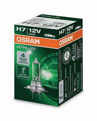 H7 12V 55W PX26d ULTRA LIFE 1st. OSRAM