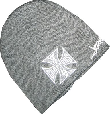 WCC West Coast Choppers Beanie Iron Cross