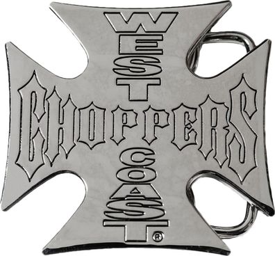 WCC West Coast Choppers Gürtelschnalle Iron