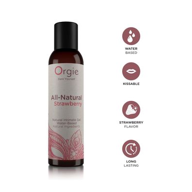 All-Natural - Erdbeere - 150 ml