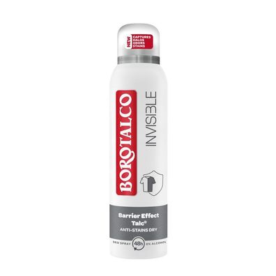 Borotalco Borotalco Invisible Deodorant Spray for Women and Unisex