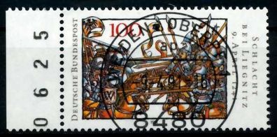 BRD BUND 1991 Nr 1511 zentrisch gestempelt X6F851E
