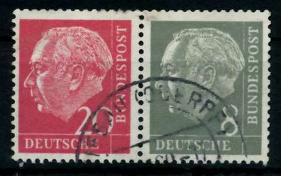 BRD BUND Zusammendruck Nr W23YI gestempelt WAAGR PAAR ge X73300E