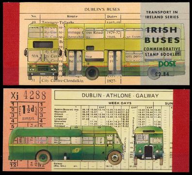 IRLAND Markenheftchen Nr MH 23 postfrisch X86F4B6