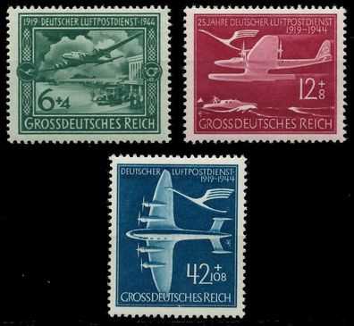 Deutsches REICH 1944 Nr 866-868 postfrisch X7427FE