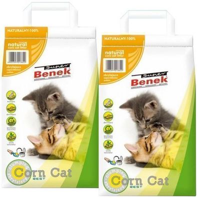 Certech Super Benek Corn Cat - Maisstreu 2x14L