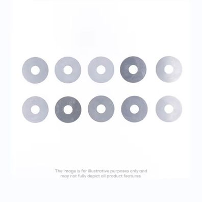 Suspension Shims, Internal Diameter 7.1 x 25 x 0.15 mm, Set 10 pcs