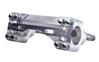 Bar Mount for Stock Triple Clamps TM Replacement Rubber Mounted Over-sized (1 1/8")