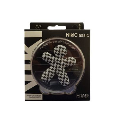 Mr & Mrs Fragrance Mr&Mrs Fragrance Niki 1pc Car Air Freshener Black Orchid