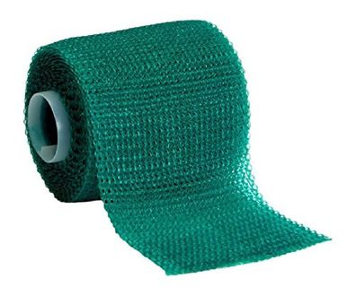 Scotchcast 3M Gipsband 5 cm x 3,65 m grün 9 Rollen Glasfaser wasseraktiviert