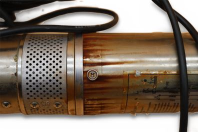 VEVOR Tiefbrunnenpumpe 370W 110L/min 44m Förderhöhe 230V Edelstahl 4 Zoll