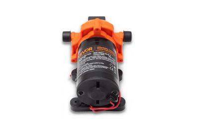 VEVOR 12V Membranpumpe 6,81 L/min 3-Kammer mit Druckschalter 40-100 PSI