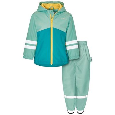 Playshoes Kinder Regen-Anzug Mit Fleece-Futter 408669