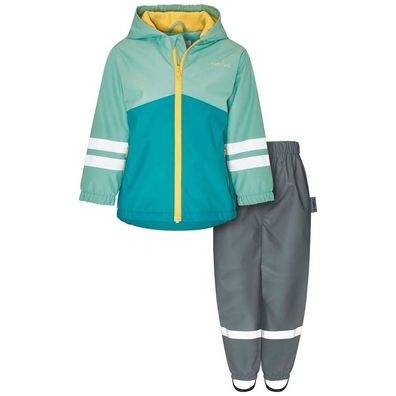 Playshoes Kinder Regen-Anzug Mit Fleece-Futter 408669