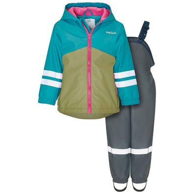 Playshoes Kinder Regen-Anzug Mit Fleece-Futter 408677