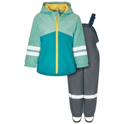 Playshoes Kinder Regen-Anzug Mit Fleece-Futter 408679