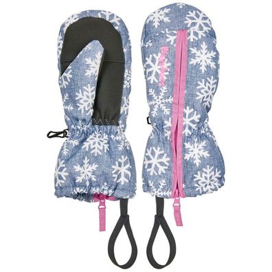 Playshoes Kinder Fäustlinge Schneeflocken Mit Reißverschluss 431066