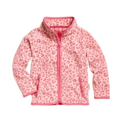 Playshoes Kinder Fleece-Jacke Leo-Print 420063