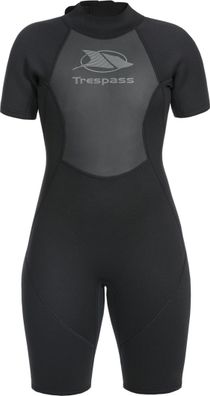 Trespass Damen Neoprenanzug Astor - Female 3Mm Short Wetsuit Black