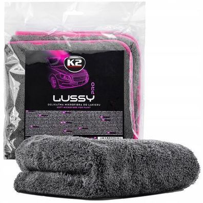 K2 R?cznik z Mikrofibry LUSSY 40x40 do Osuszania Polerowania Gruby 1200g/m2 D0222