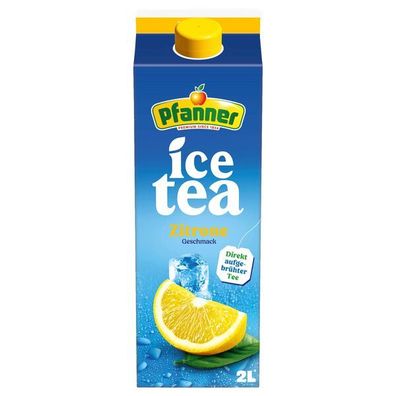 Pfanner Eistee Zitrone 6x2.00 L Packung