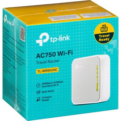 TP-Link WL-Router TL-WR902AC (AC/750/Mini-Pocket) V4.6