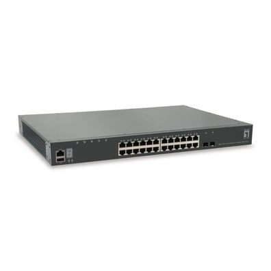 LevelOne Switch 28x GE GTL-2891 1xGE 2x10GSFP+19"