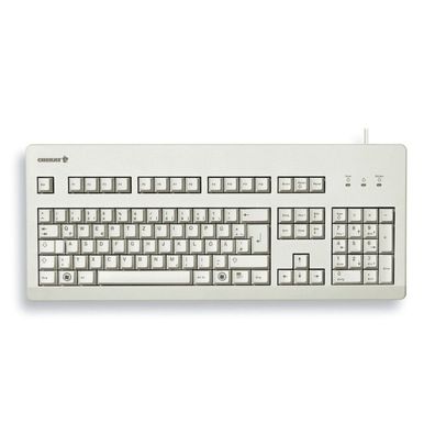 CHERRY TAS G80-3000 Corded DE-Layout hellgrau BLACK SWITCH