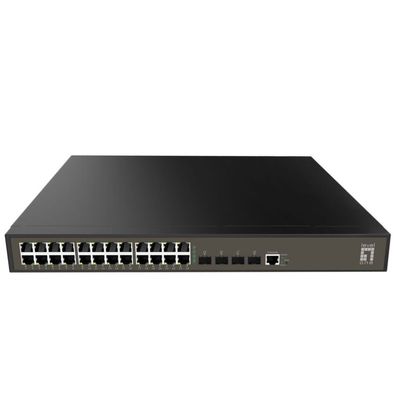 LevelOne Switch 24x GE GEL-2871 4xGSFP 19"